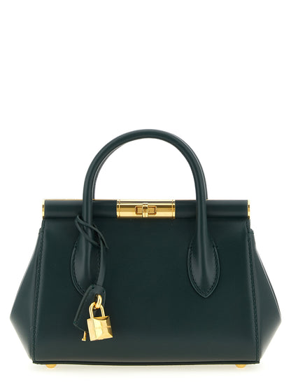 Dolce & Gabbana Zweifarbige Kalbsleder-Handtasche