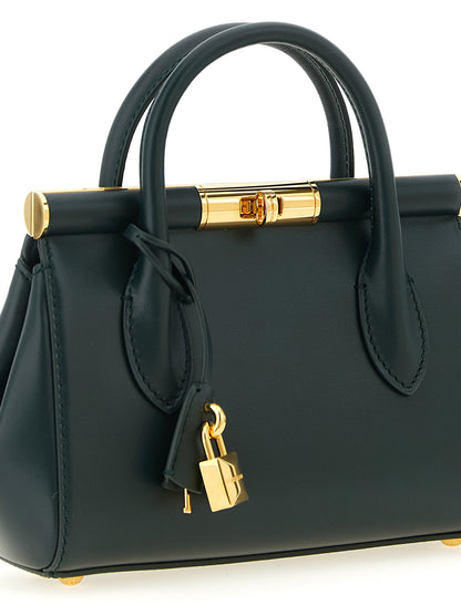 Dolce & Gabbana Zweifarbige Kalbsleder-Handtasche