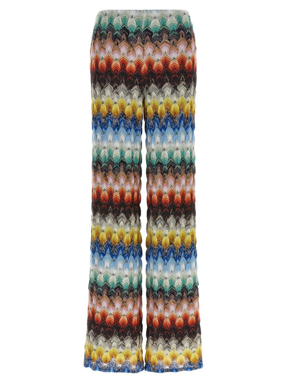 Missoni Mehrfarbige Freizeithose aus Viskose