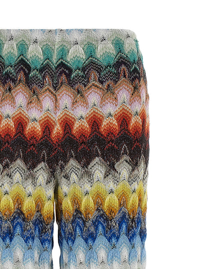Missoni Mehrfarbige Freizeithose aus Viskose