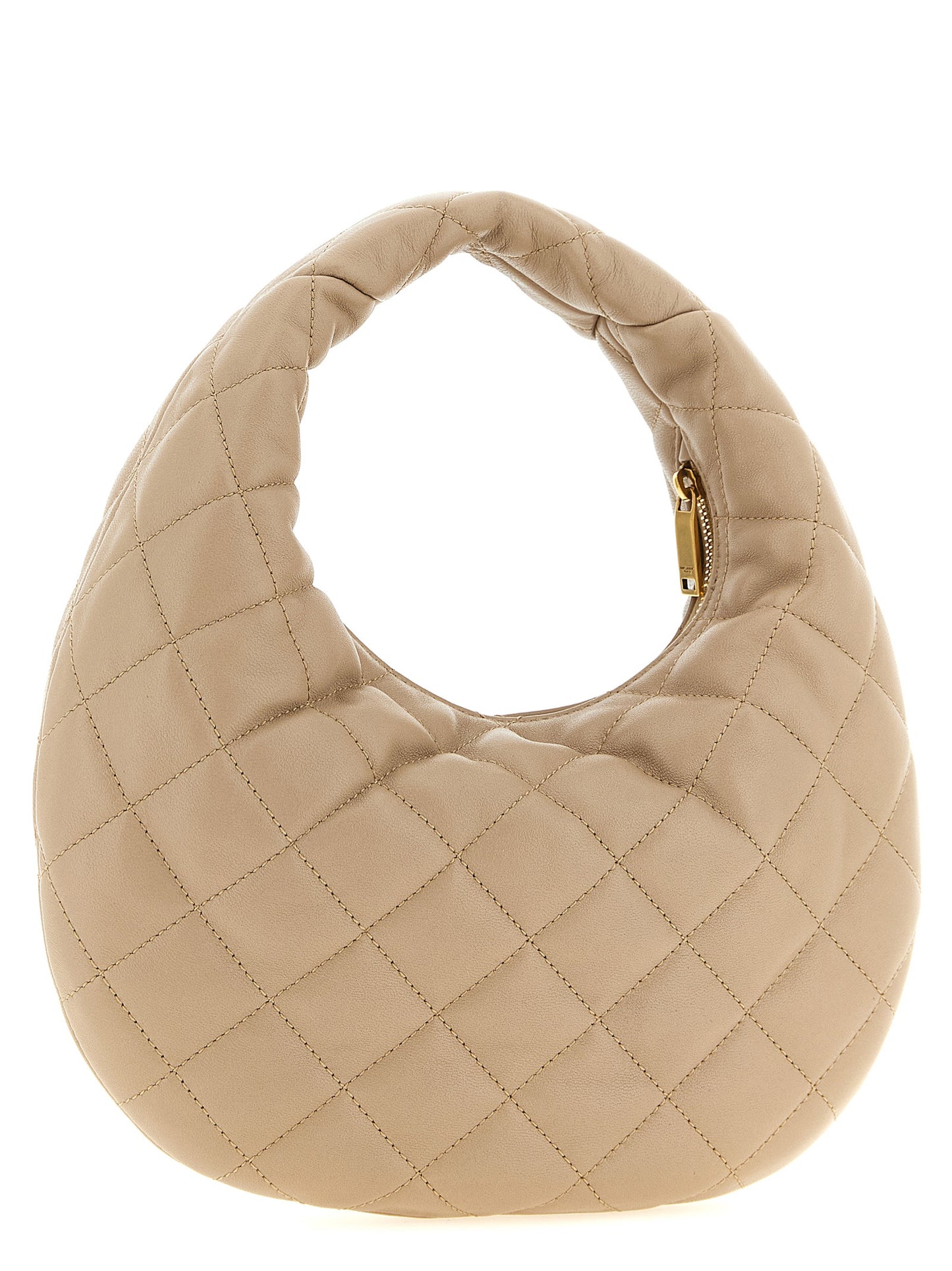 Saint Laurent Beige Lammleder Handtasche