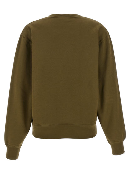Saint Laurent Zweifarbiger Baumwollpullover