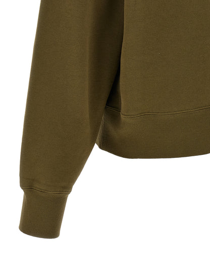 Saint Laurent Zweifarbiger Baumwollpullover