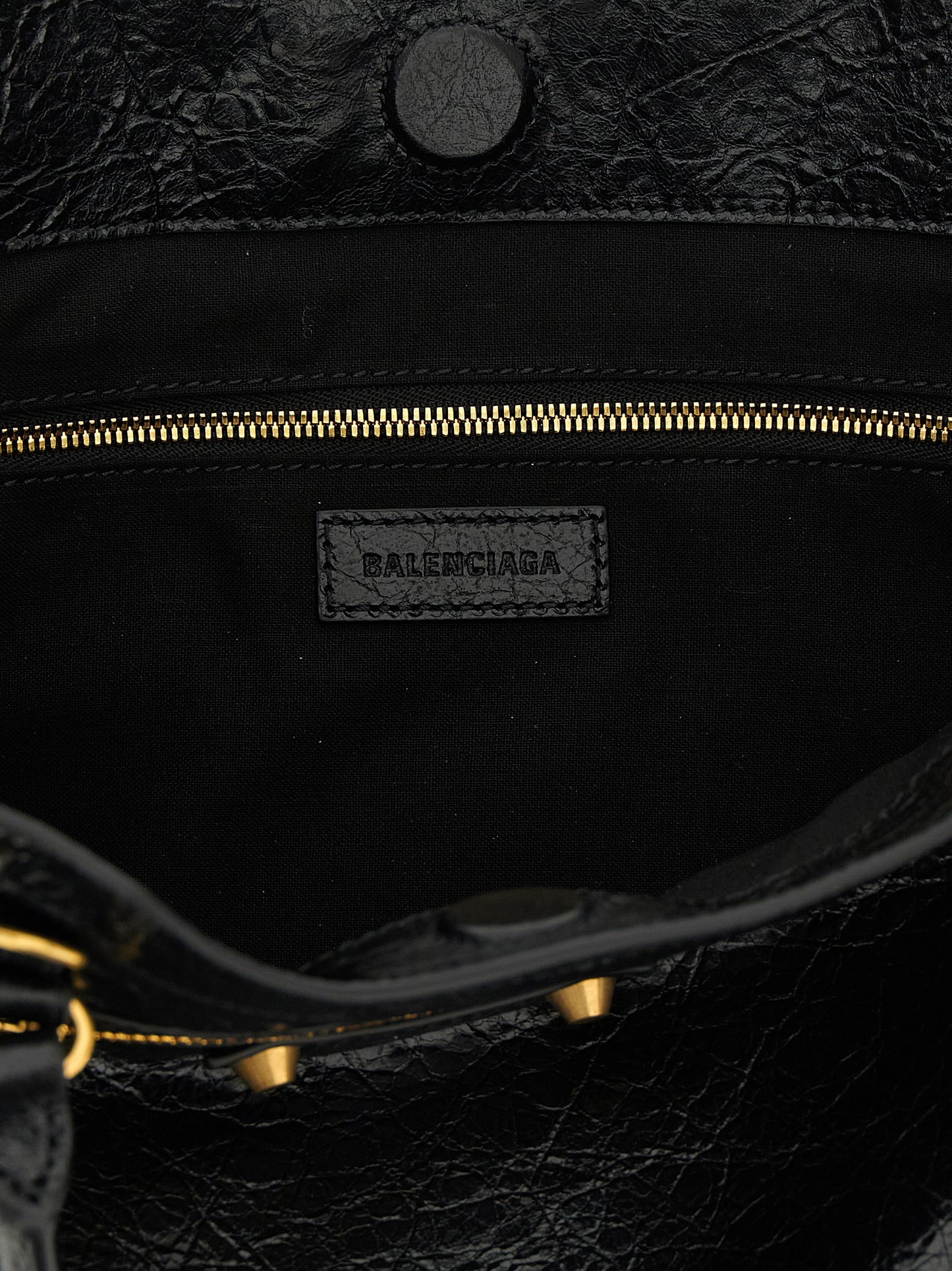 Balenciaga Schwarze Lammleder-Tote Bag