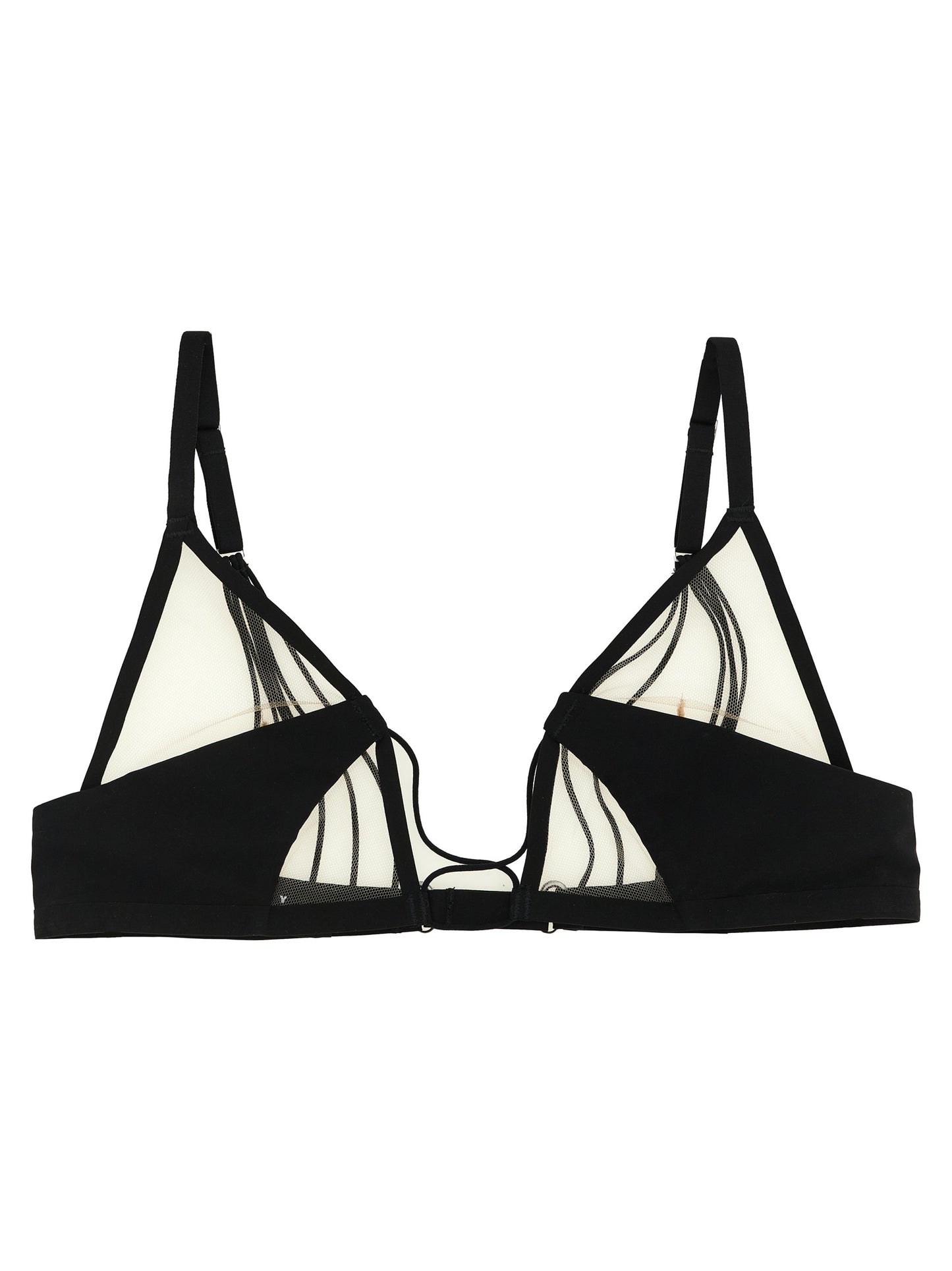 Rick Owens Schwarzer BH aus Nylon