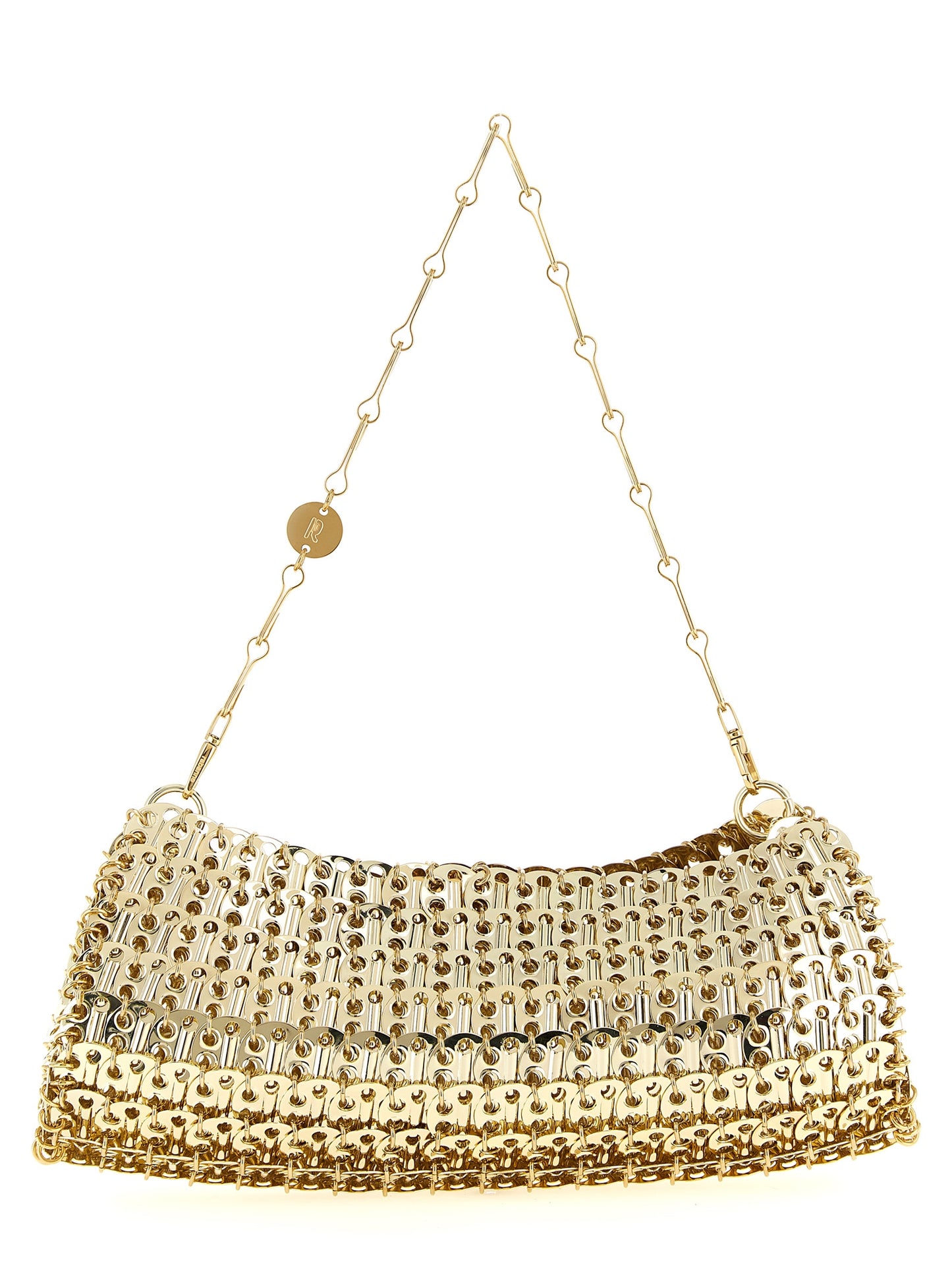 Paco Rabanne Gold Messing Clutch