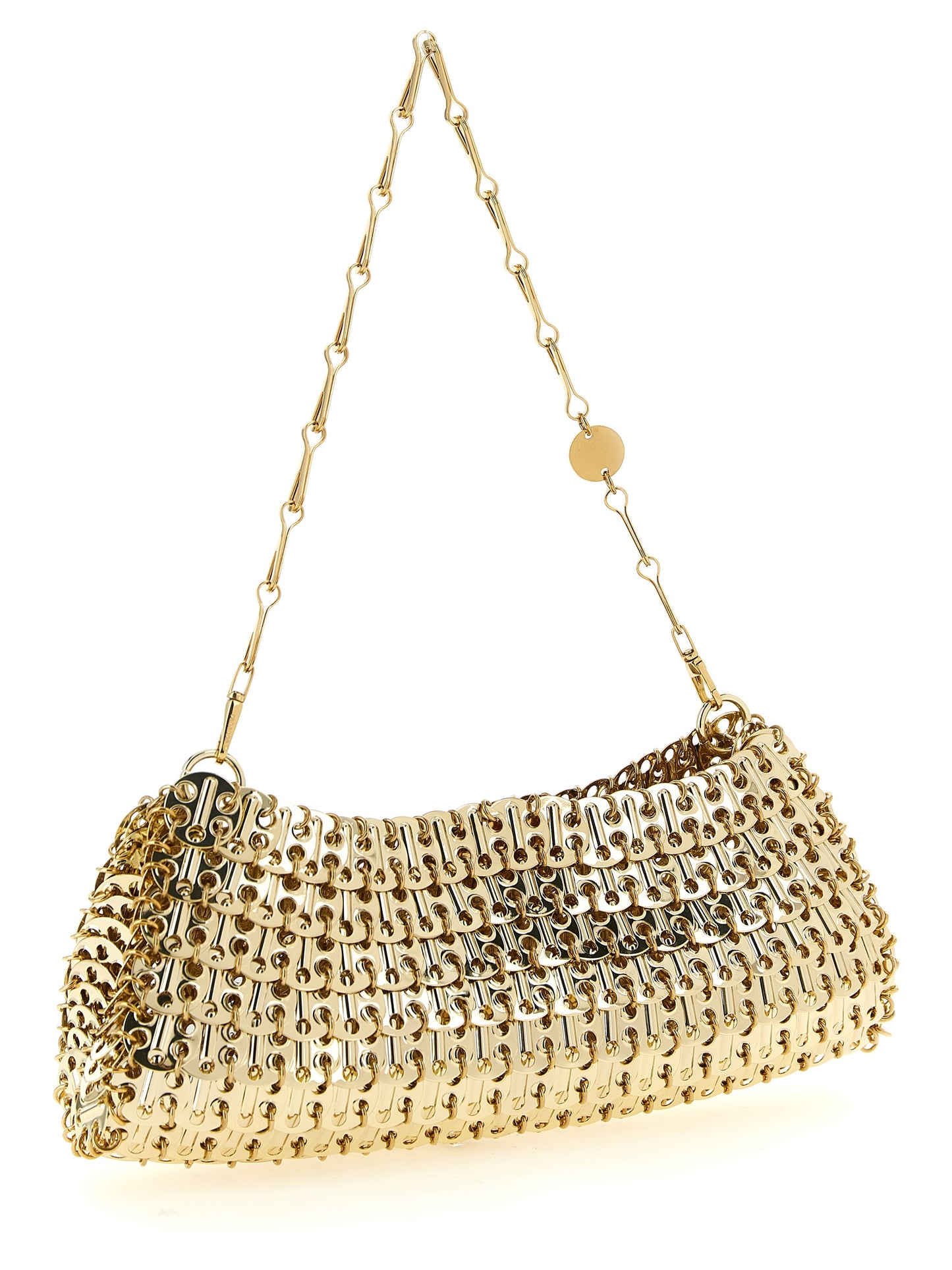 Paco Rabanne Gold Messing Clutch