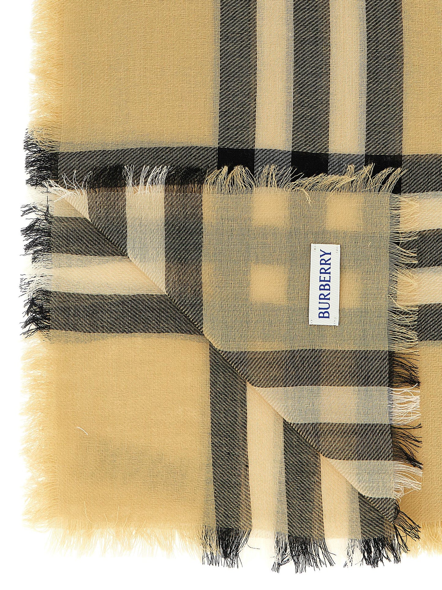 Burberry Beige Wollschal