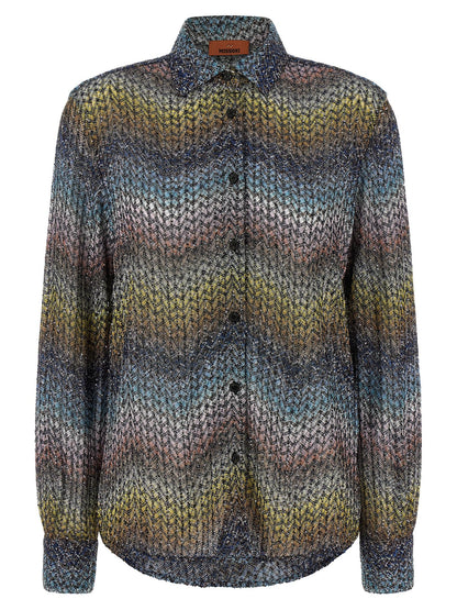 Missoni Mehrfarbige Viskose-Bluse