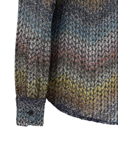 Missoni Mehrfarbige Viskose-Bluse