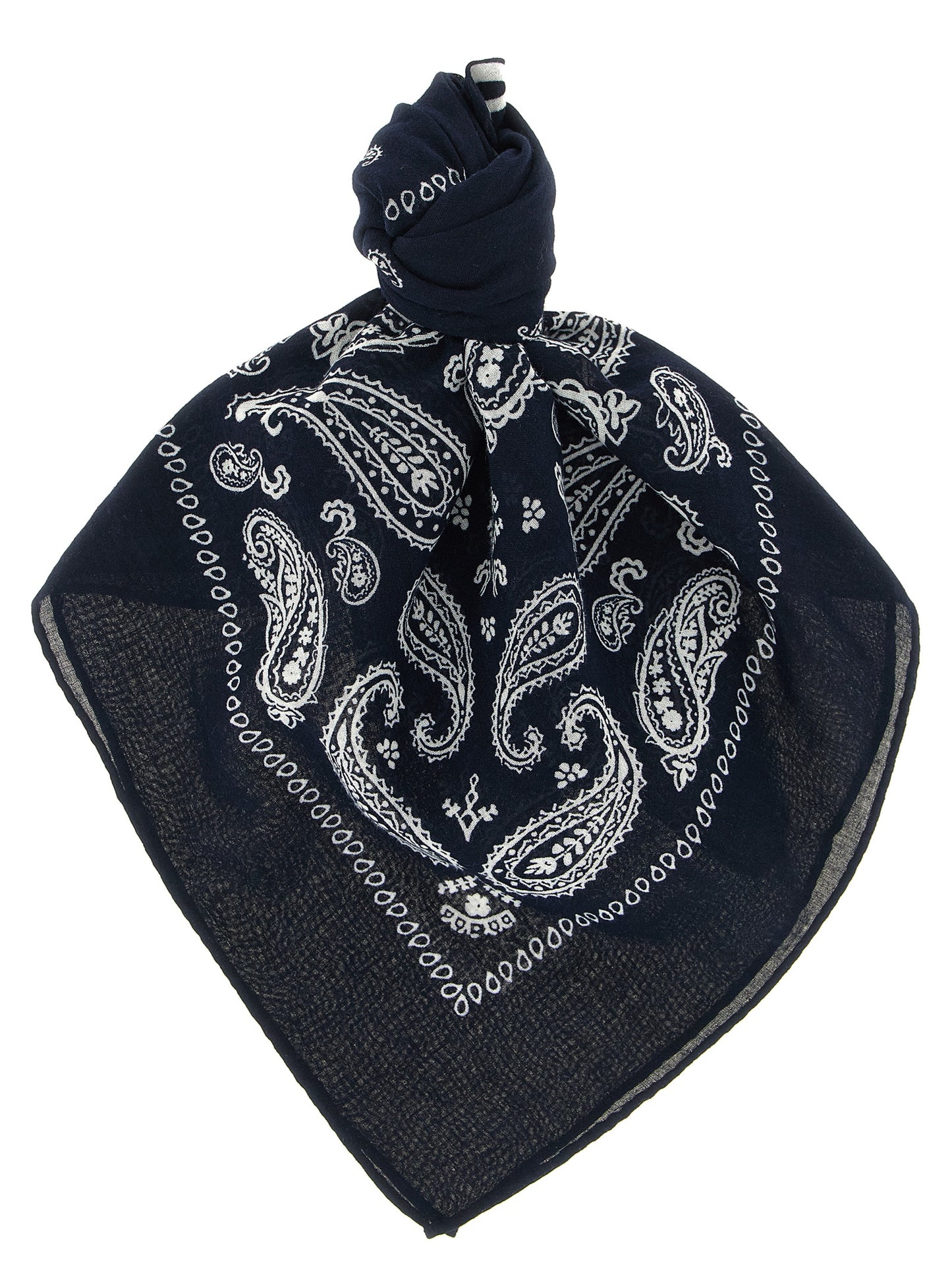 Polo Ralph Lauren Blauer Baumwoll-Foulard