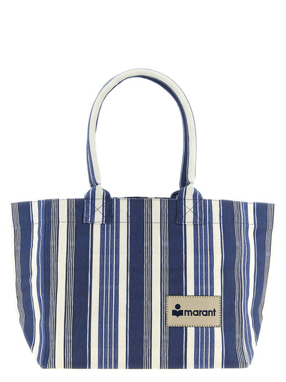 Isabel Marant Blaue Baumwolltasche