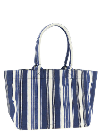 Isabel Marant Blaue Baumwolltasche