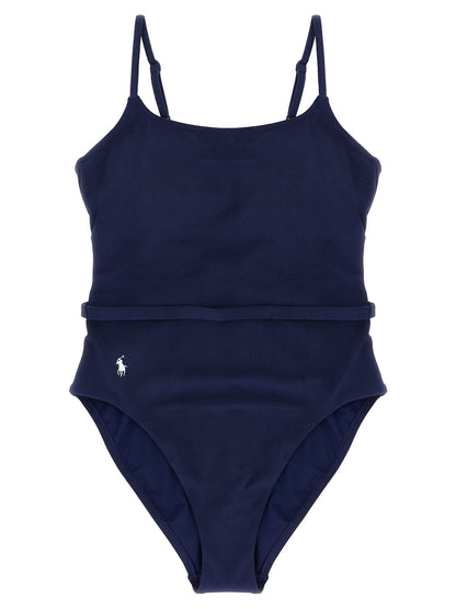 Polo Ralph Lauren Blauer Einteiler aus Polyester