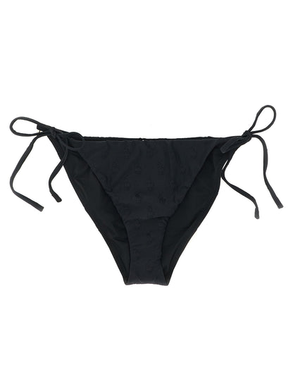 Polo Ralph Lauren Schwarzer Bikini aus recyceltem Polyester