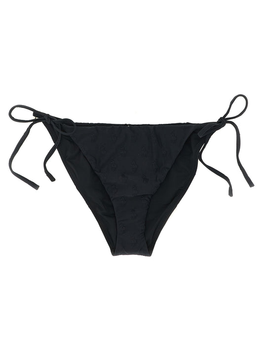 Polo Ralph Lauren Schwarzer Bikini aus recyceltem Polyester