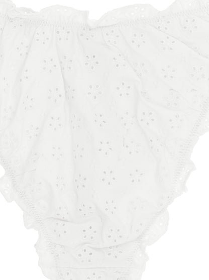 Polo Ralph Lauren Weißer Nylon-Bikini