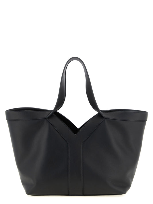 Saint Laurent Schwarze Kalbsleder-Tasche