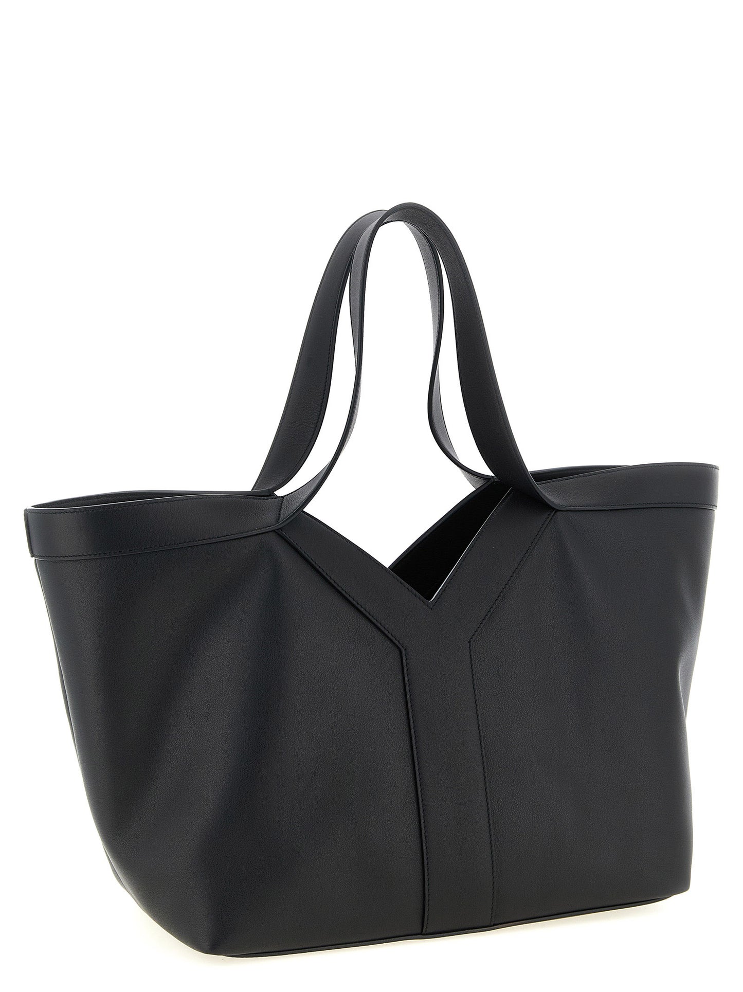 Saint Laurent Schwarze Kalbsleder-Tasche