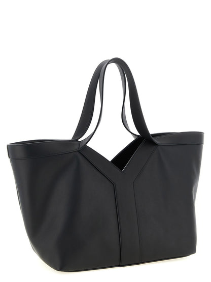 Saint Laurent Schwarze Kalbsleder-Tasche