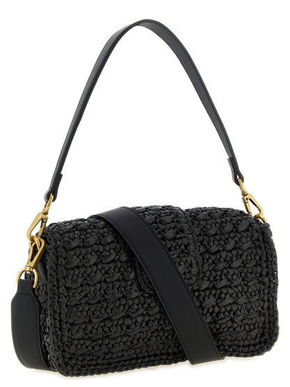Twinset Schwarze Crossbody Bag aus Polypropylen