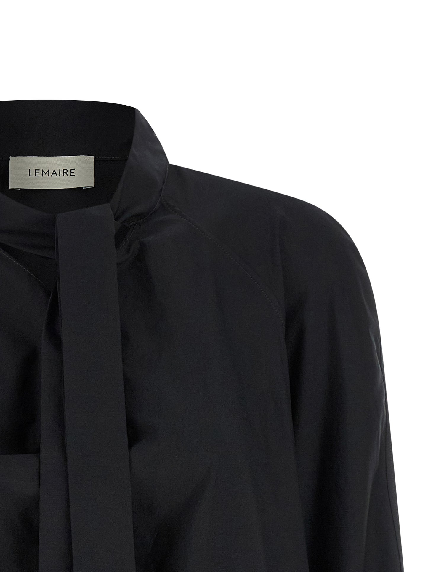 Lemaire Schwarze Baumwollbluse