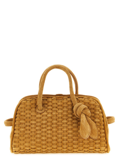 Jacquemus Beige Kalbsleder Handtasche