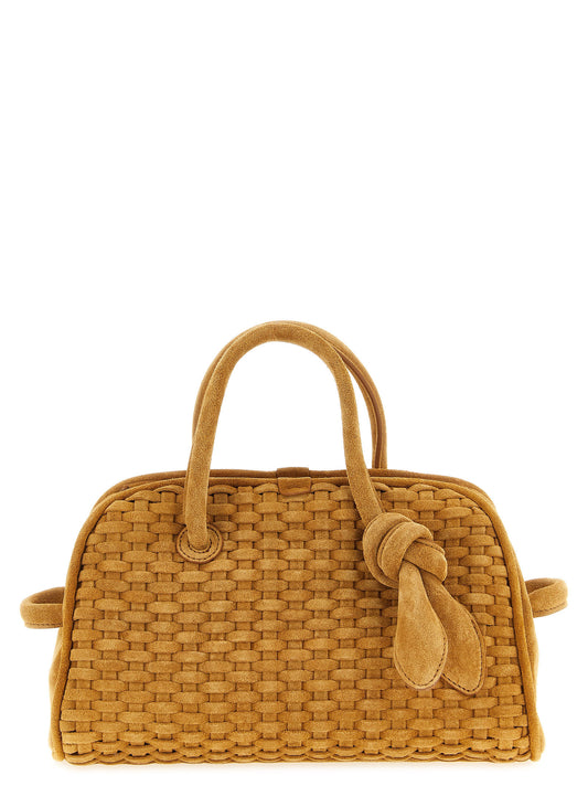 Jacquemus Beige Kalbsleder Handtasche