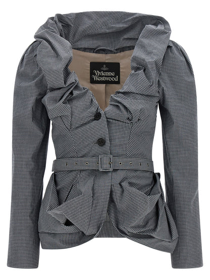 Vivienne Westwood Grauer Baumwollblazer