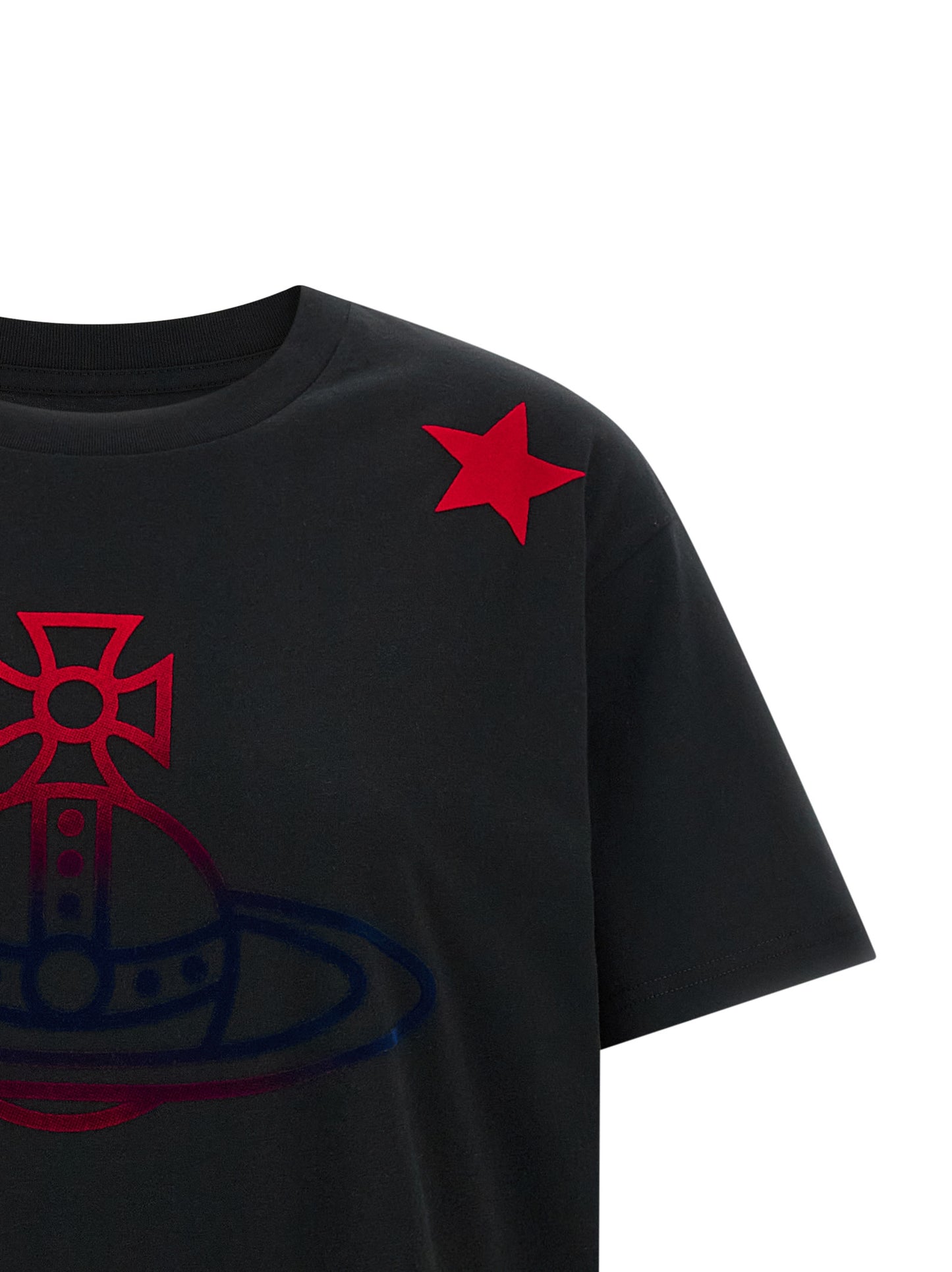 Vivienne Westwood Schwarzes Baumwoll-T-Shirt