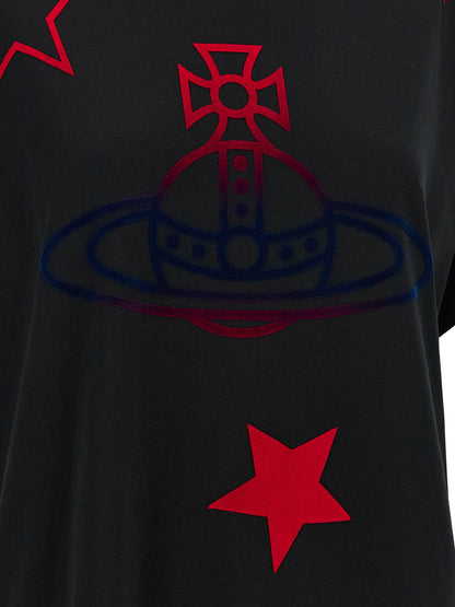 Vivienne Westwood Schwarzes Baumwoll-T-Shirt