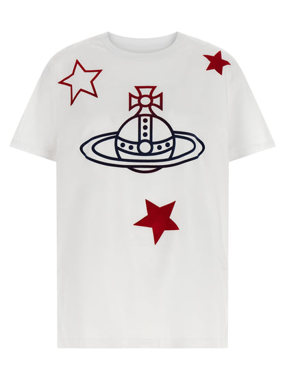 Vivienne Westwood Weißes Baumwoll-T-Shirt