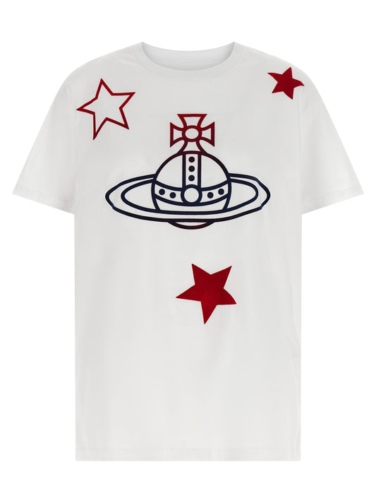 Vivienne Westwood Weißes Baumwoll-T-Shirt