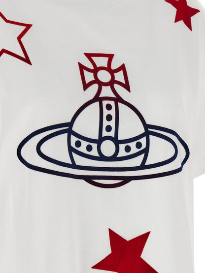 Vivienne Westwood Weißes Baumwoll-T-Shirt
