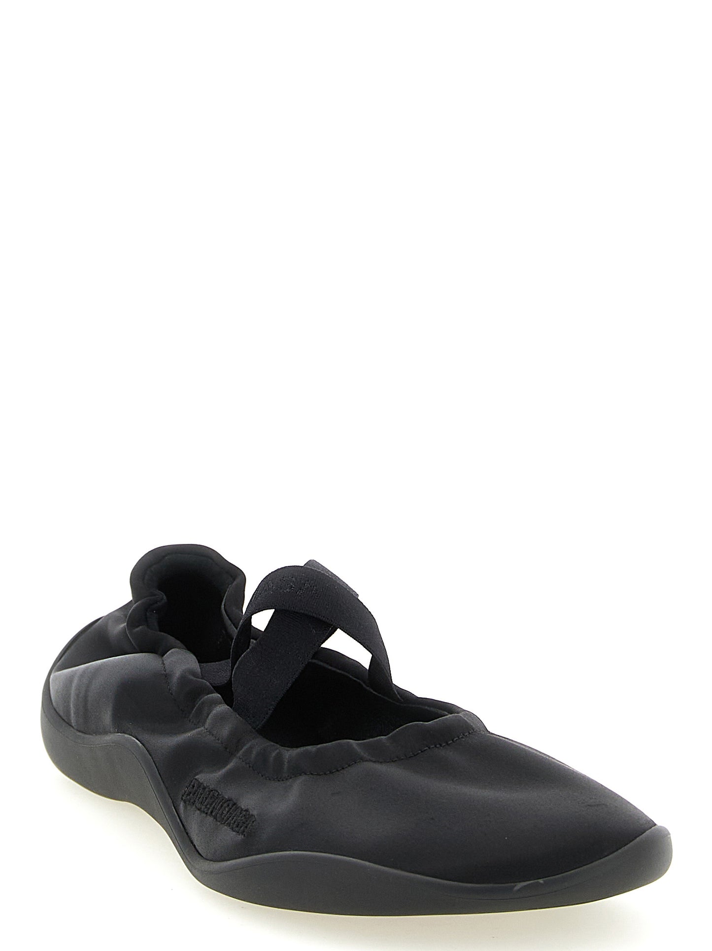 Balenciaga Schwarze Ballerinas aus Polyester