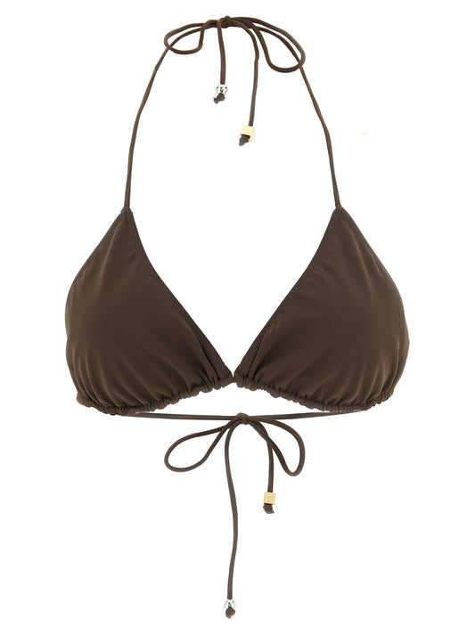 Jacquemus Brauner Bikini aus Polyamid