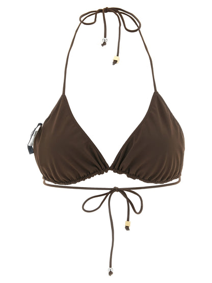 Jacquemus Brauner Bikini aus Polyamid