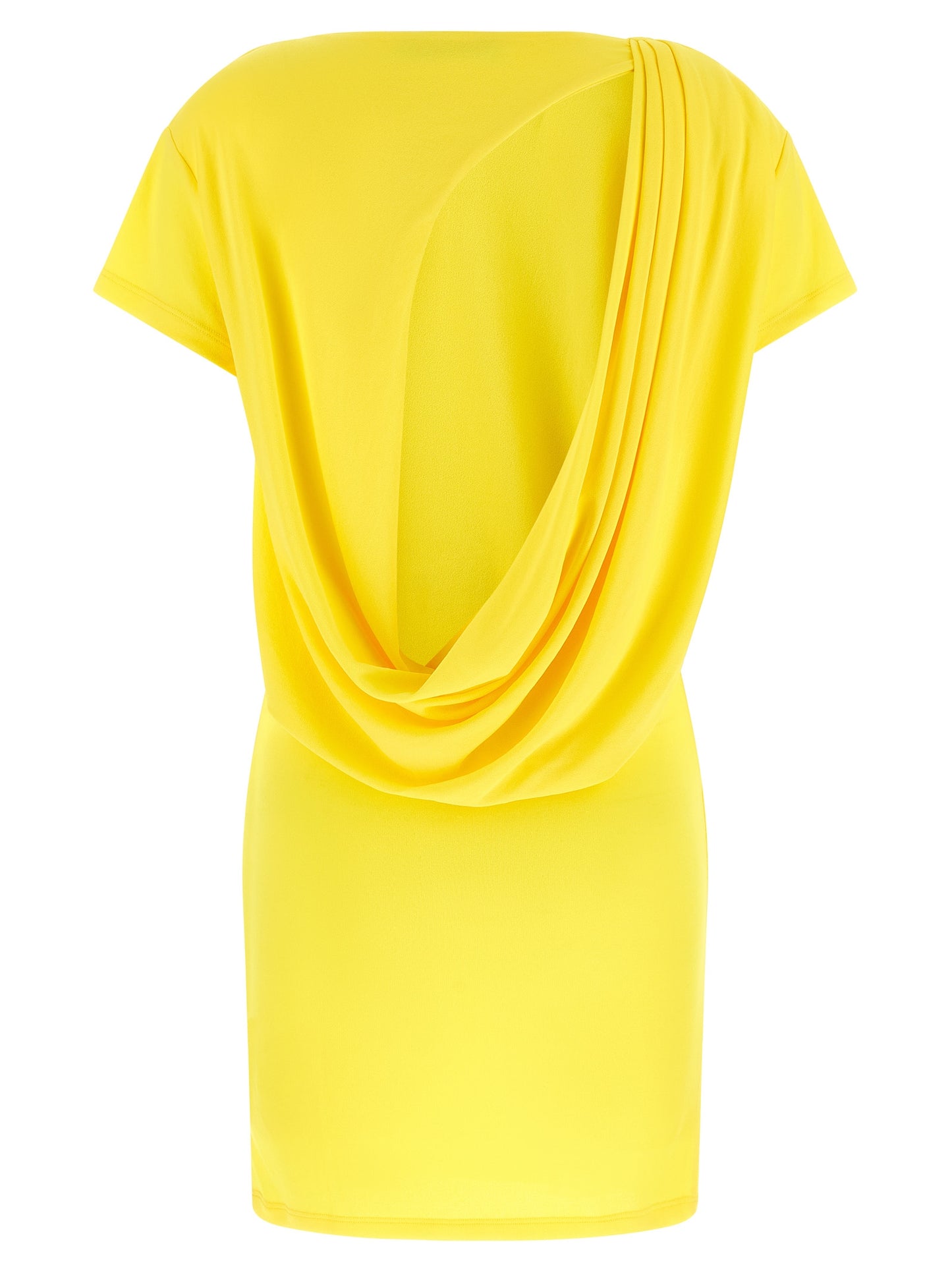 Jacquemus Zweifarbige Viskose-Kurzkleid
