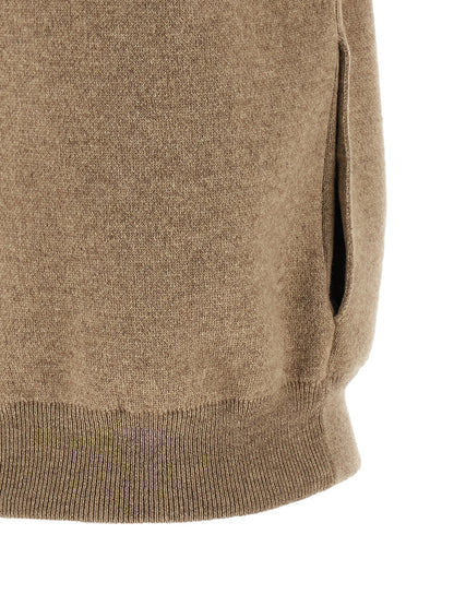 Brunello Cucinelli Beige Kaschmir-Weste