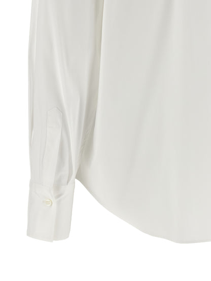 Brunello Cucinelli Weiße Baumwollbluse