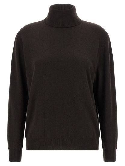 Brunello Cucinelli Brauner Kaschmir-Strickjacke