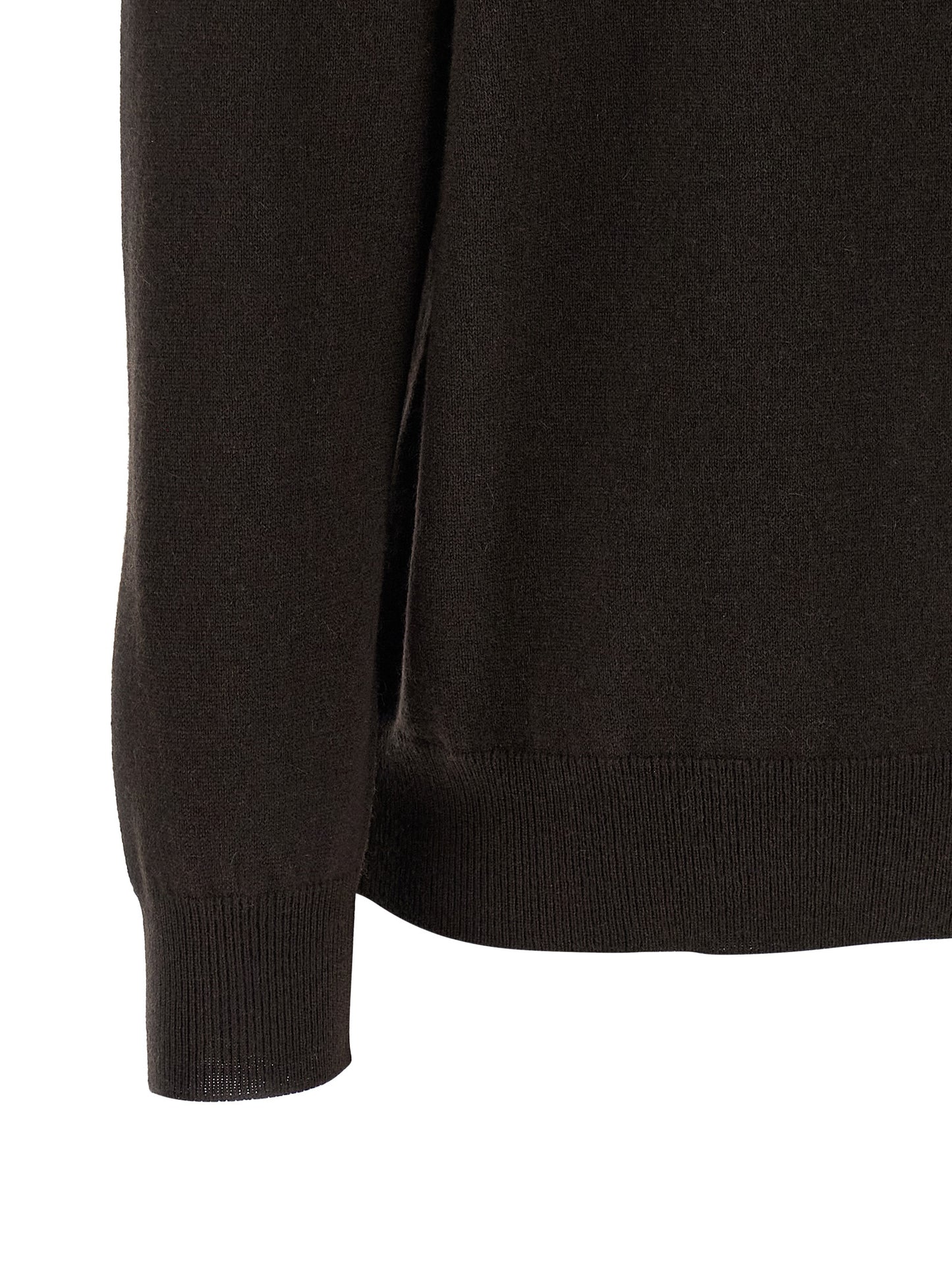 Brunello Cucinelli Brauner Kaschmir-Strickjacke
