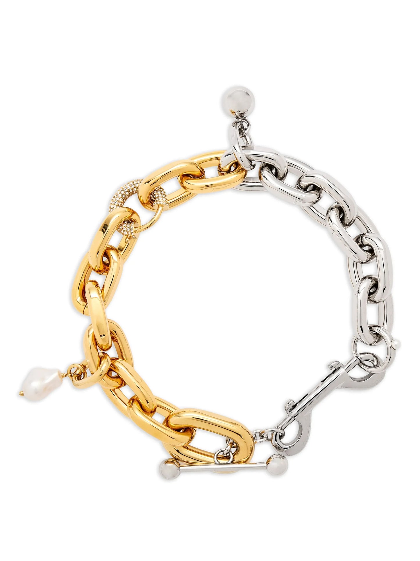 Paco Rabanne Halskette aus rotem Messing