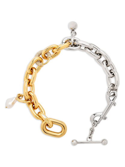 Paco Rabanne Halskette aus rotem Messing