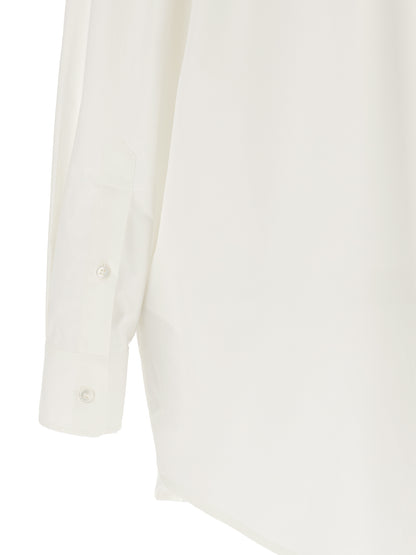 MM6 Maison Margiela Weiße Baumwollbluse