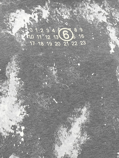 MM6 Maison Margiela Grauer Baumwollpullover