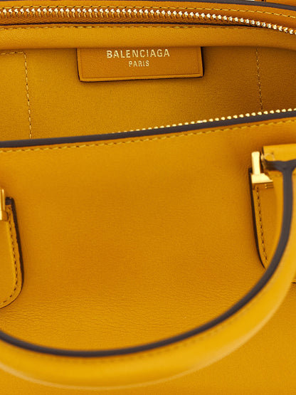 Balenciaga Zweifarbige Kalbsleder-Handtasche