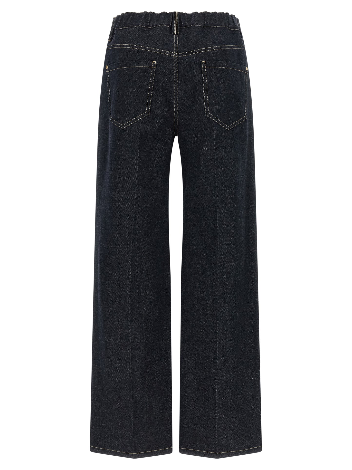 Brunello Cucinelli Blaue Baumwolljeans Denim