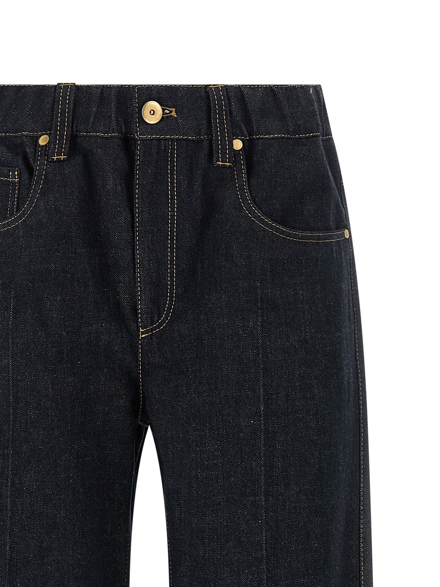 Brunello Cucinelli Blaue Baumwolljeans Denim