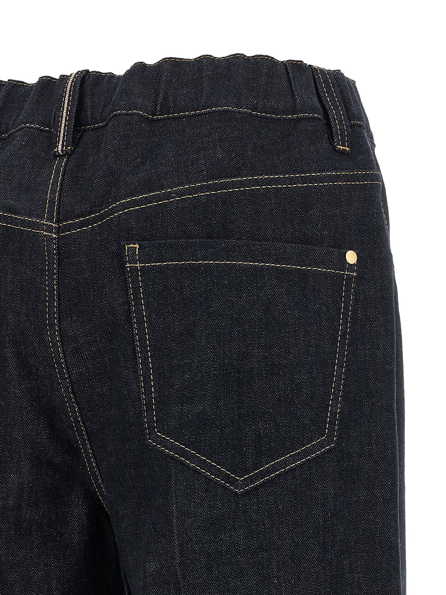 Brunello Cucinelli Blaue Baumwolljeans Denim